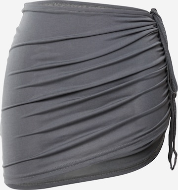 Edikted Skirt in Grey: front