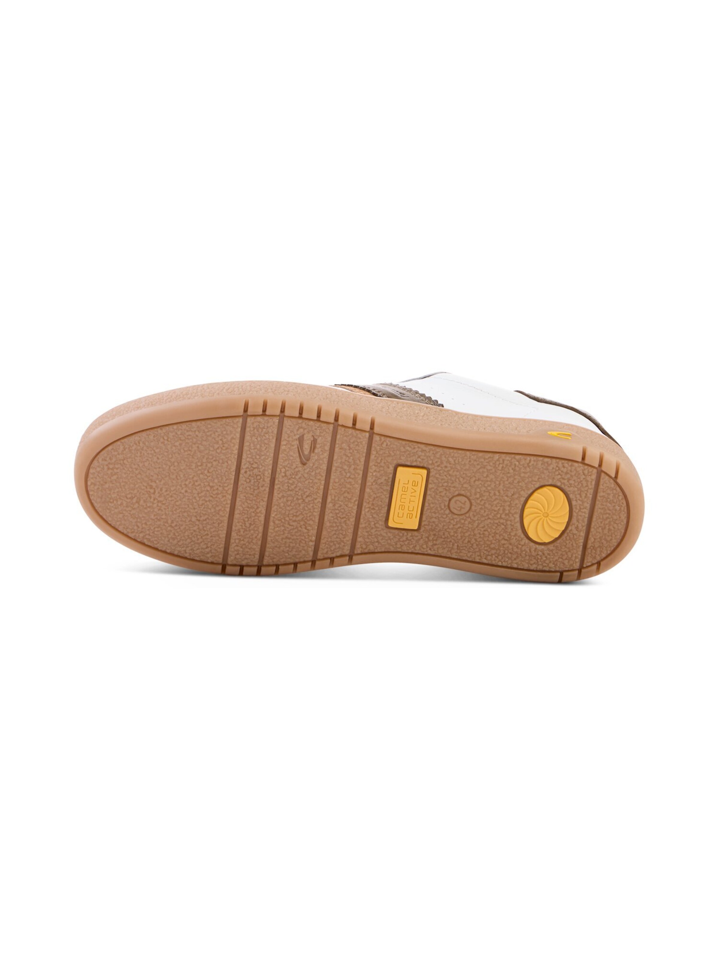 CAMEL ACTIVE Sneaker mit farbigen Designelementen in Weiß