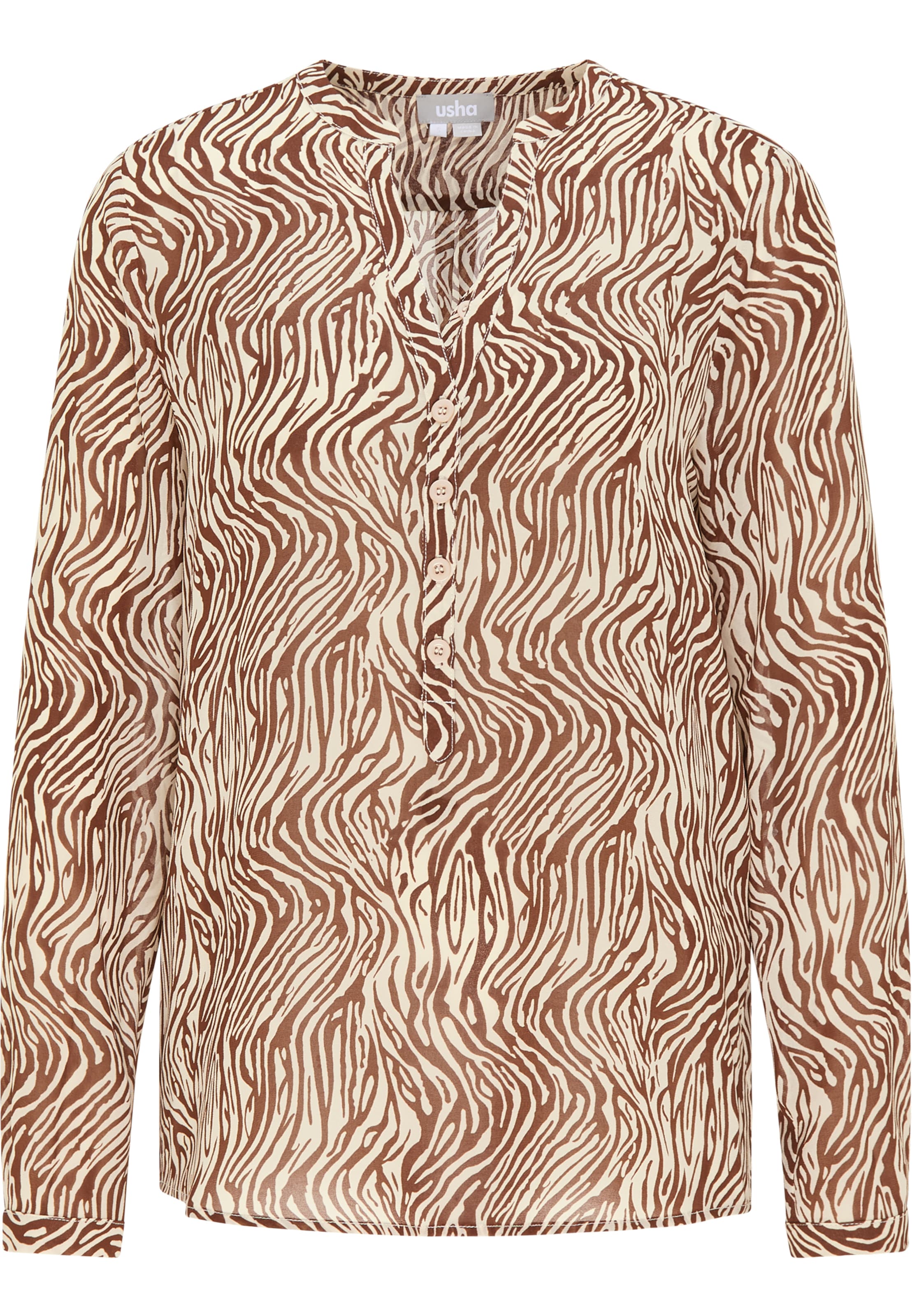 Usha Τουνίκ σε ανάμεικτα χρώματα: μπροστά