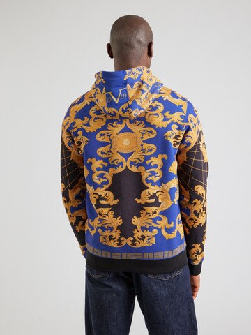 19V69 ITALIA - Sudadera 'Matteo Golden' en azul