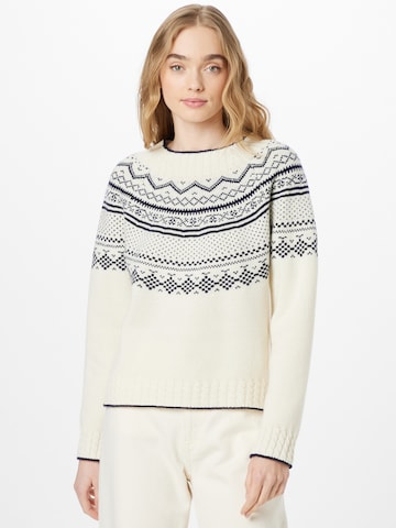 UNITED COLORS OF BENETTON Sweater in Beige: front