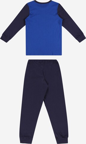 SCHIESSER Pajamas 'Capt'n Sharky' in Blue