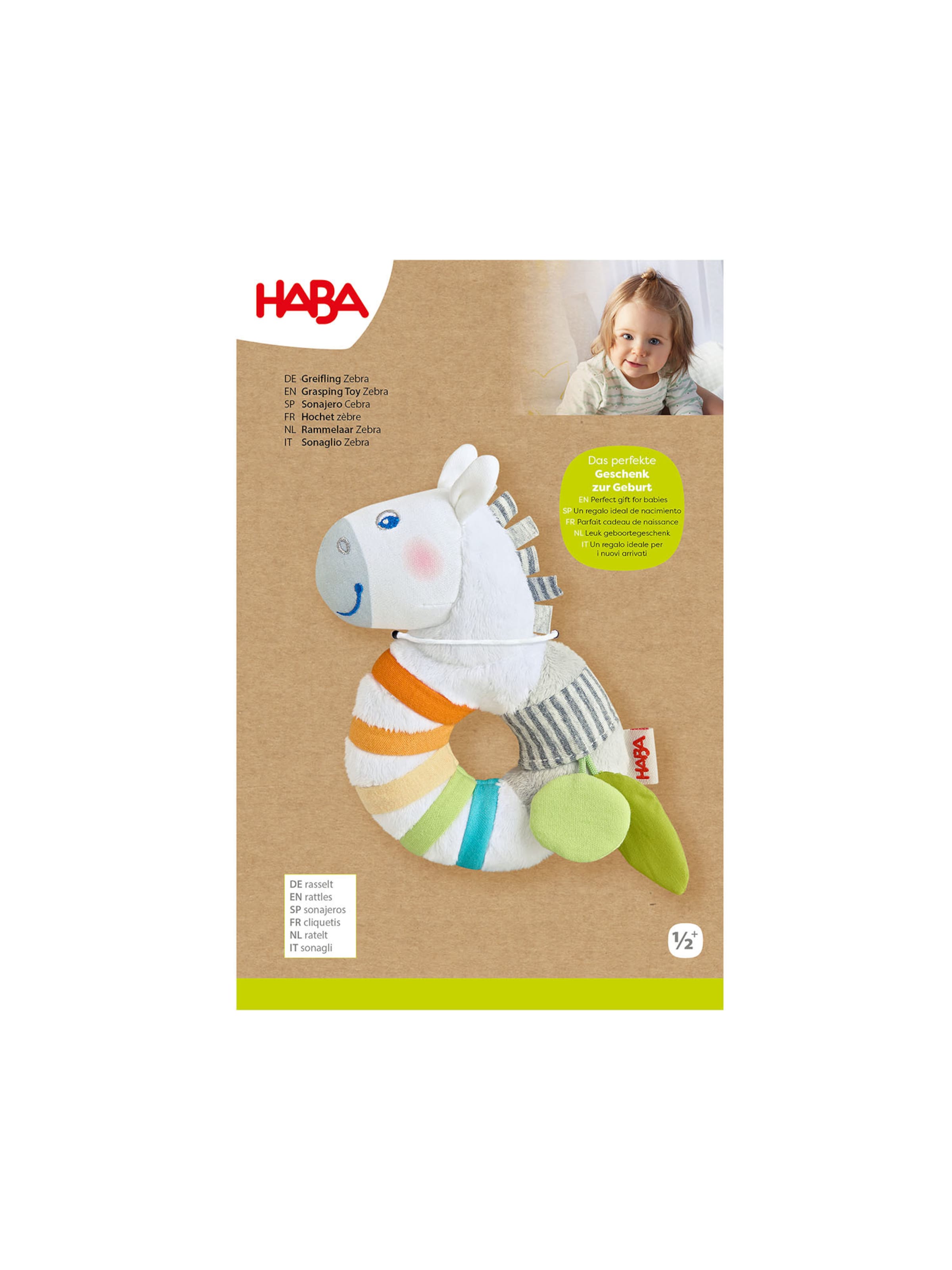 HABA Krabbelrolle ' New Born Geschenk ' in Mischfarben