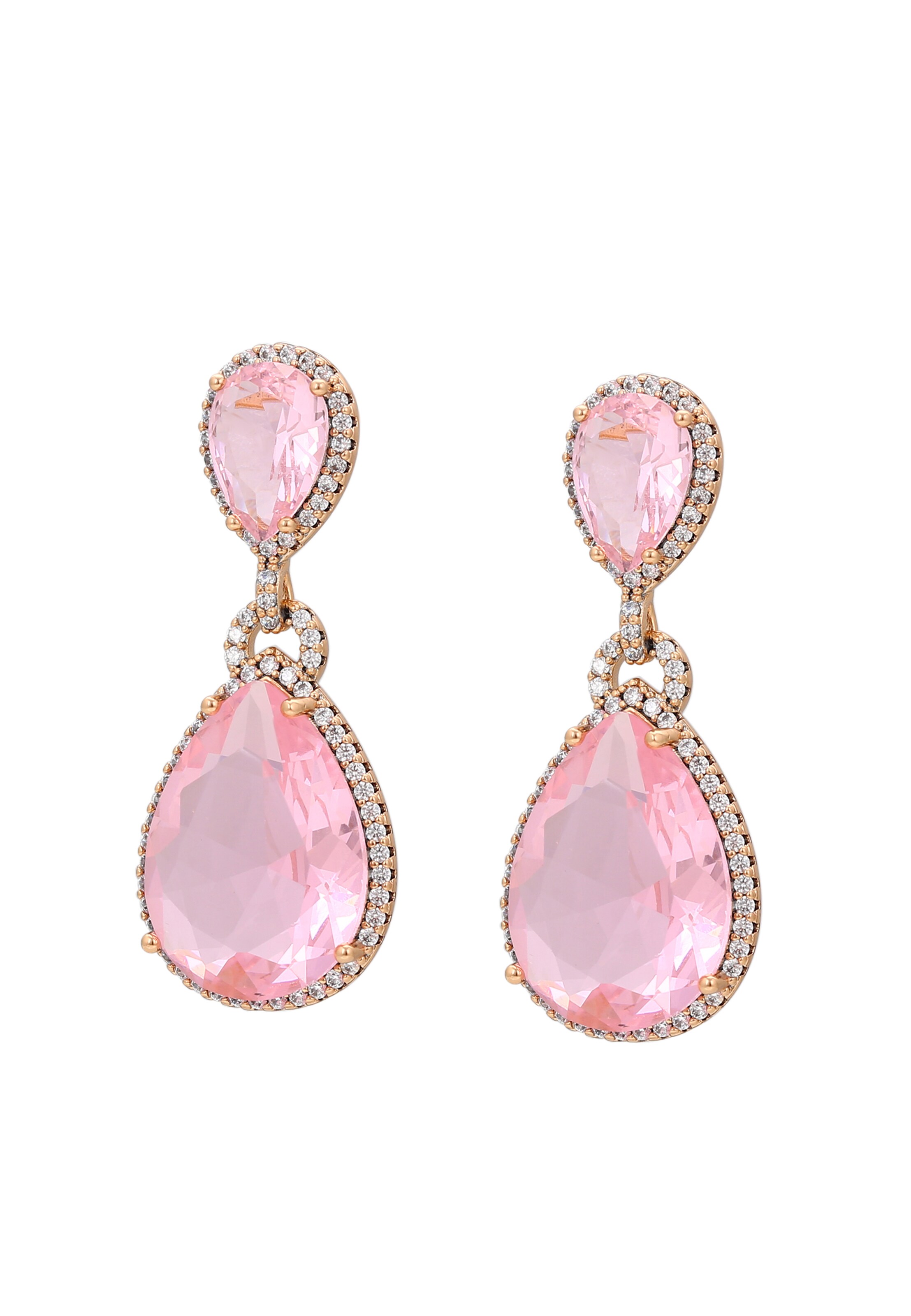 faina - Pendientes en oro: frente