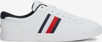 TOMMY HILFIGER Låg sneaker 'Essential Iconic' i vit