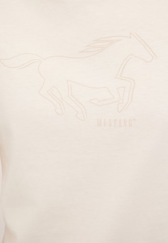 MUSTANG Shirt 'Loa' in Weiß