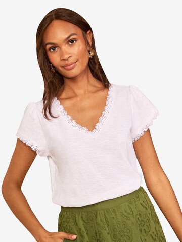 love & roses Shirt in Beige: front