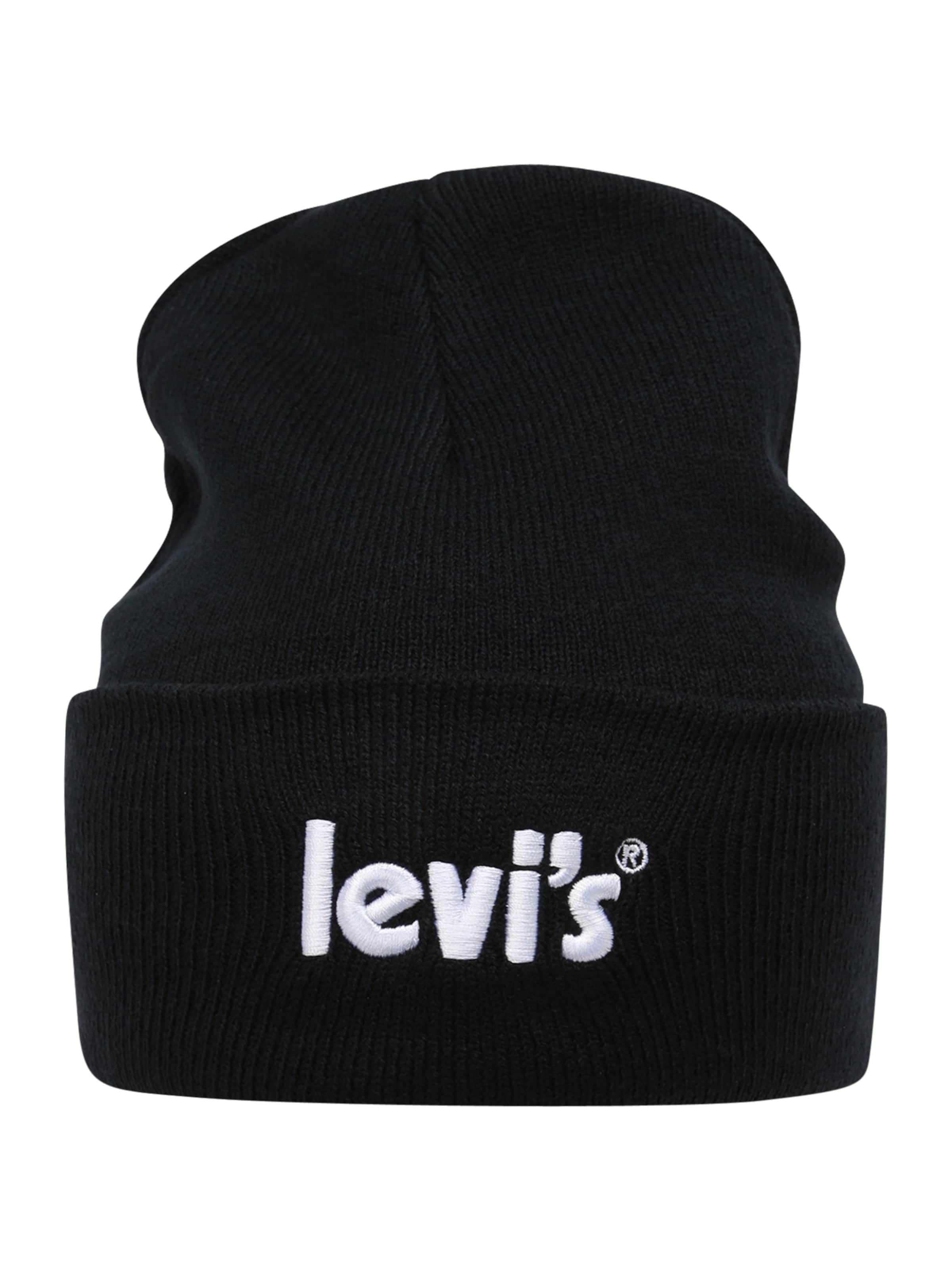 LEVI'S ® Beanie 'LAN' in Black: front