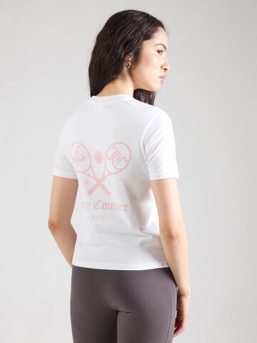 Juicy Couture T-Shirt 'The Tennis' in Weiß: Vorderseite