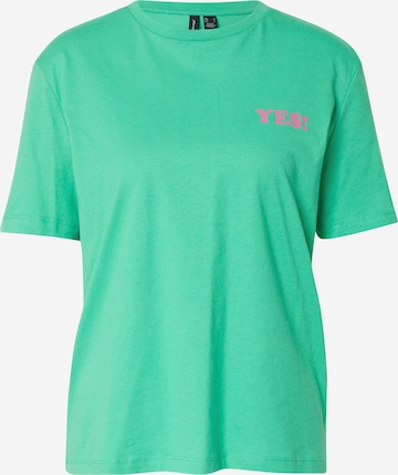 VERO MODA Shirt 'FRESH' in Green: front