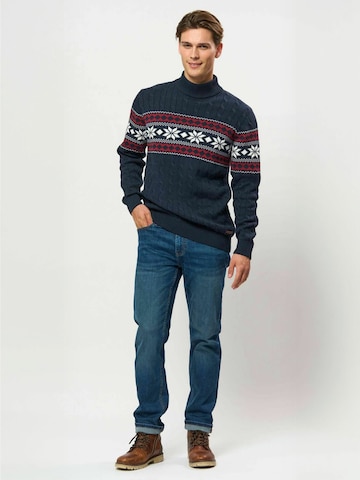 U.S. POLO ASSN. Pulóver ' UMDenny ' - kék