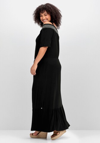 SHEEGO Strandkleid in Schwarz