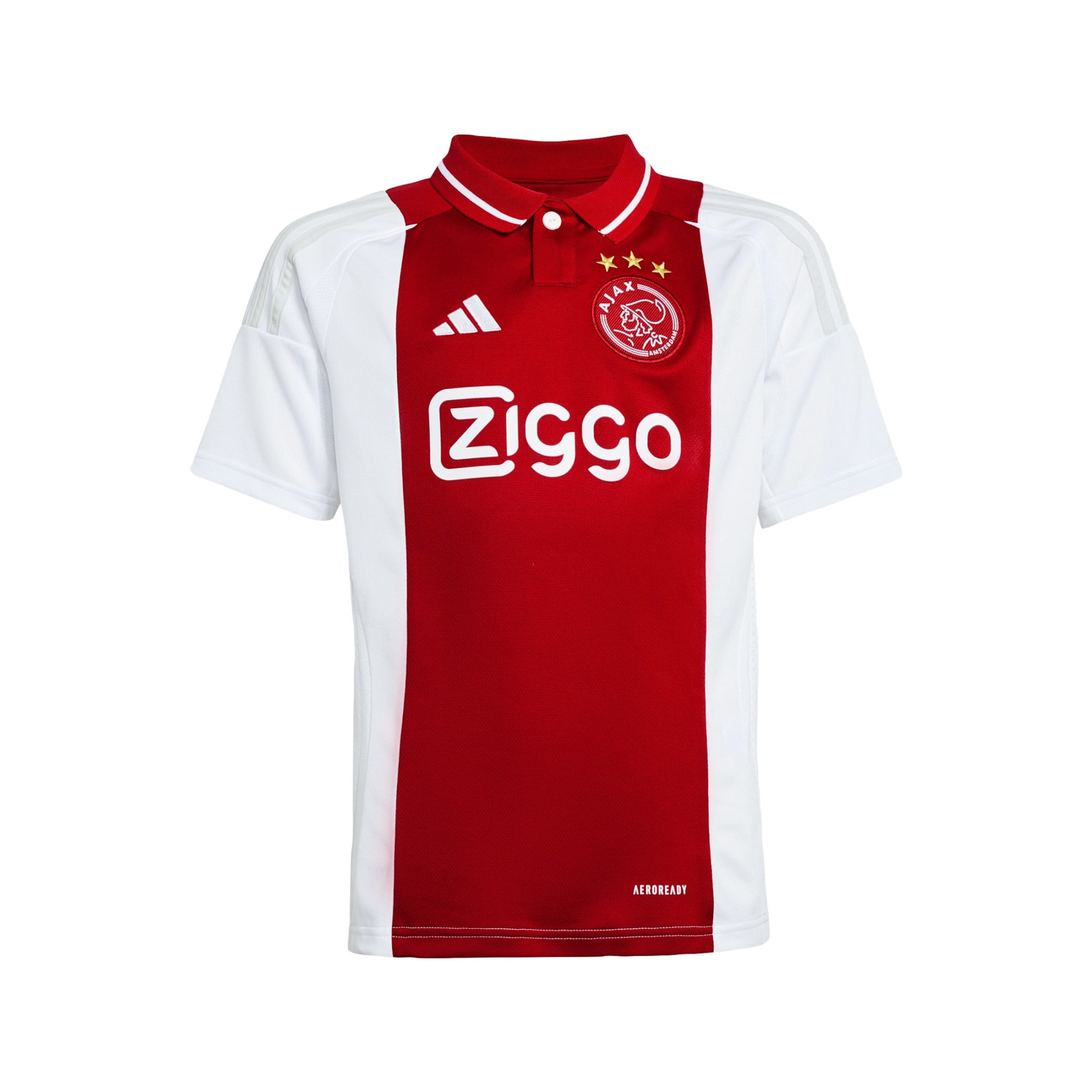ADIDAS PERFORMANCE - Camiseta funcional 'Ajax Amsterdam 24/25' en blanco: frente