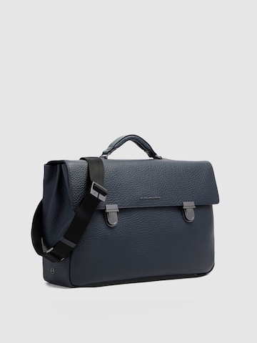 Sac d’ordinateur portable Piquadro en bleu