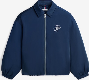 mėlyna TOMMY HILFIGER Demisezoninė striukė: priekis