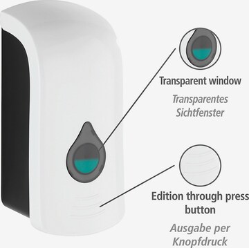 Wenko Desinfektionsmittelspender 'Ranera' in Weiß