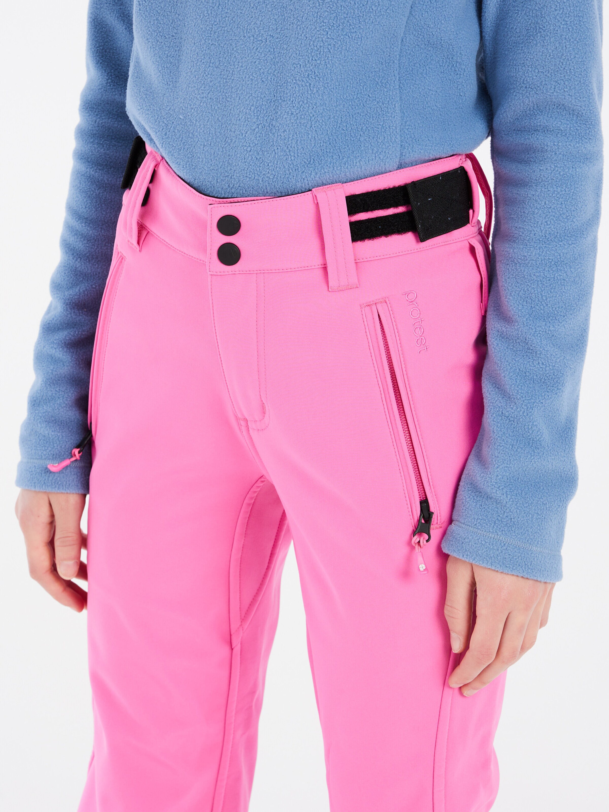 PROTEST Slim fit Sports trousers 'RELOLE JR' in Pink