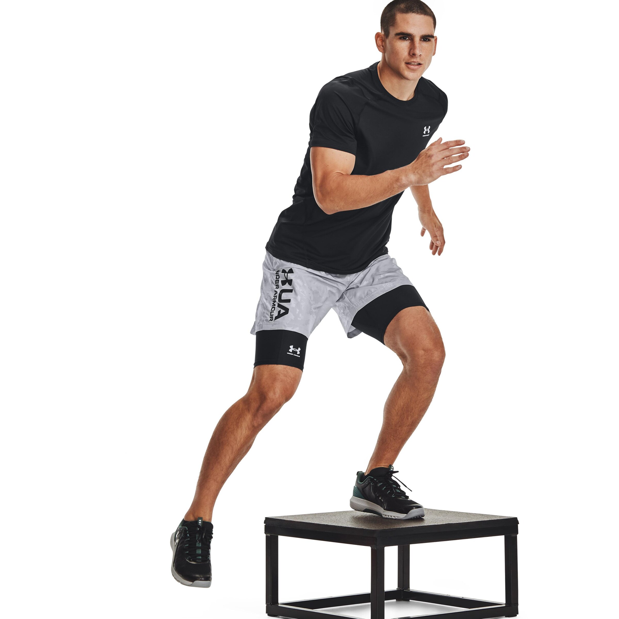 Skinny Pantaloncini intimi sportivi di UNDER ARMOUR in nero