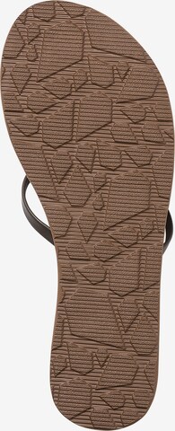 Tongs ' NEW SCHOOL II ' Volcom en marron