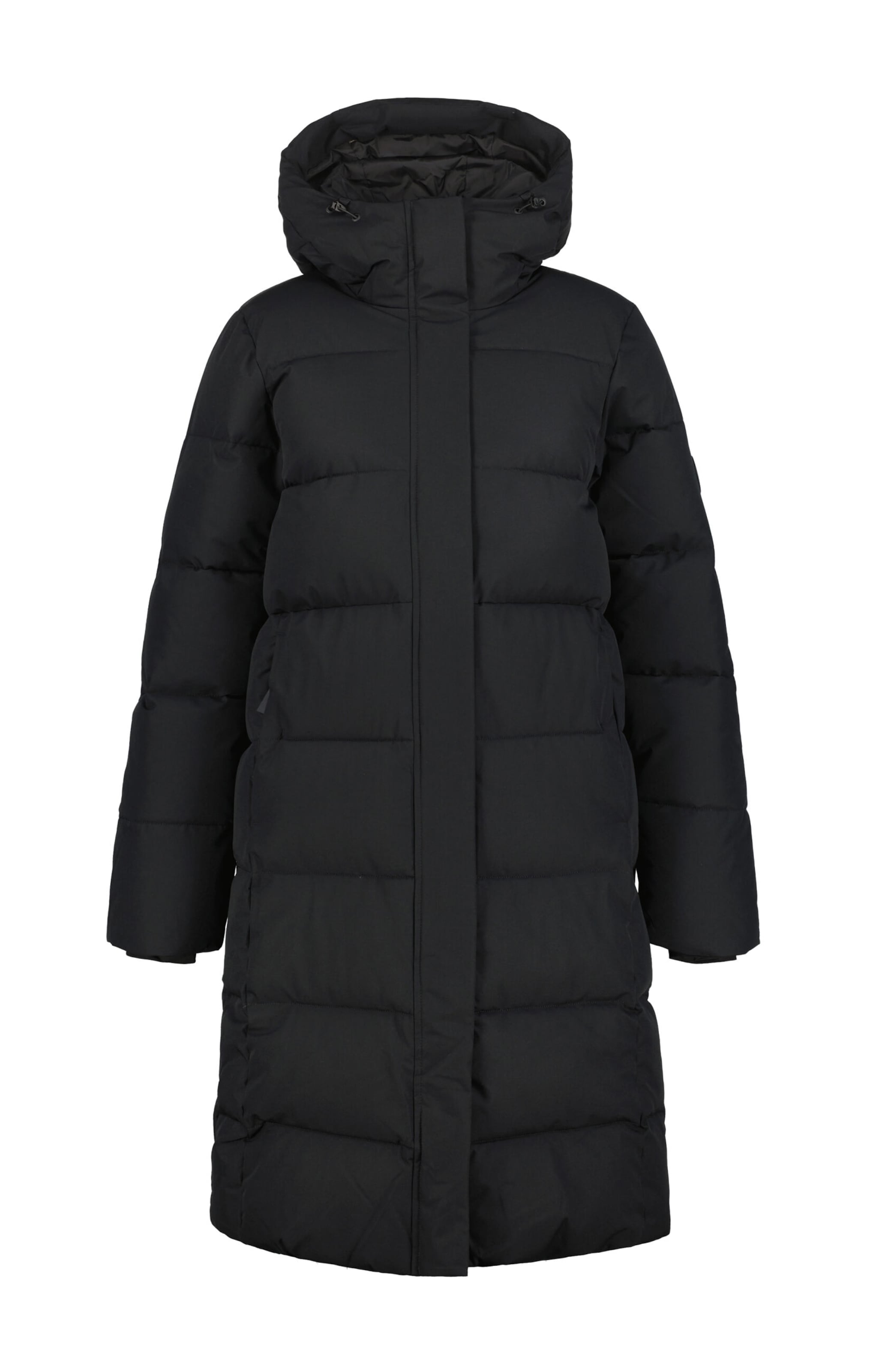 melns ICEPEAK Āra mētelis 'Pittsfield': no priekšpuses