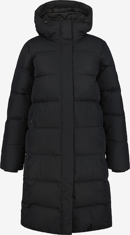ICEPEAKOutdoor kaput 'Pittsfield' - crna boja: prednji dio
