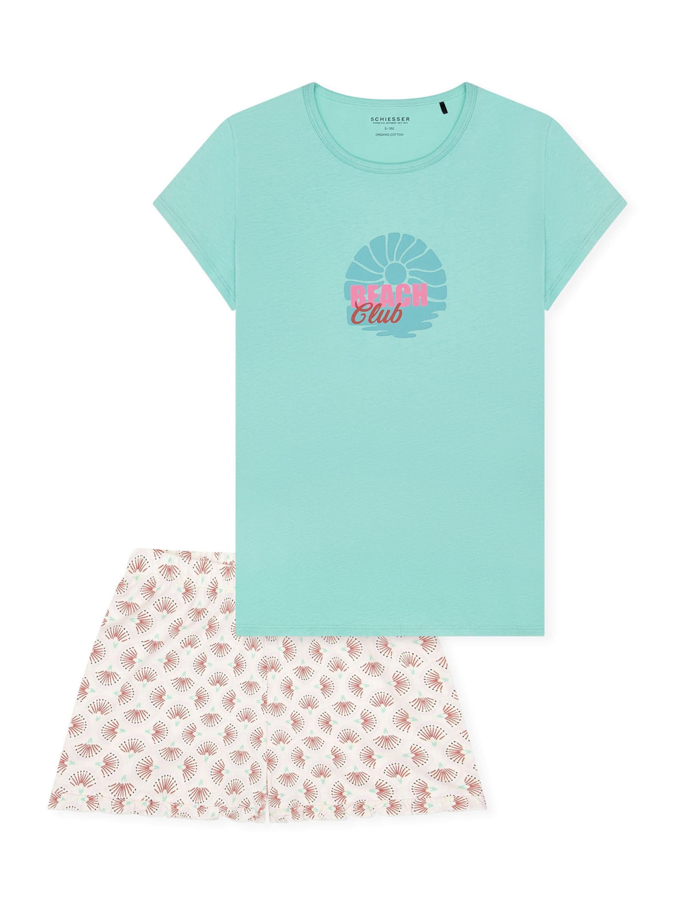 SCHIESSER - Pijama ' Teens Nightwear ' en azul: frente