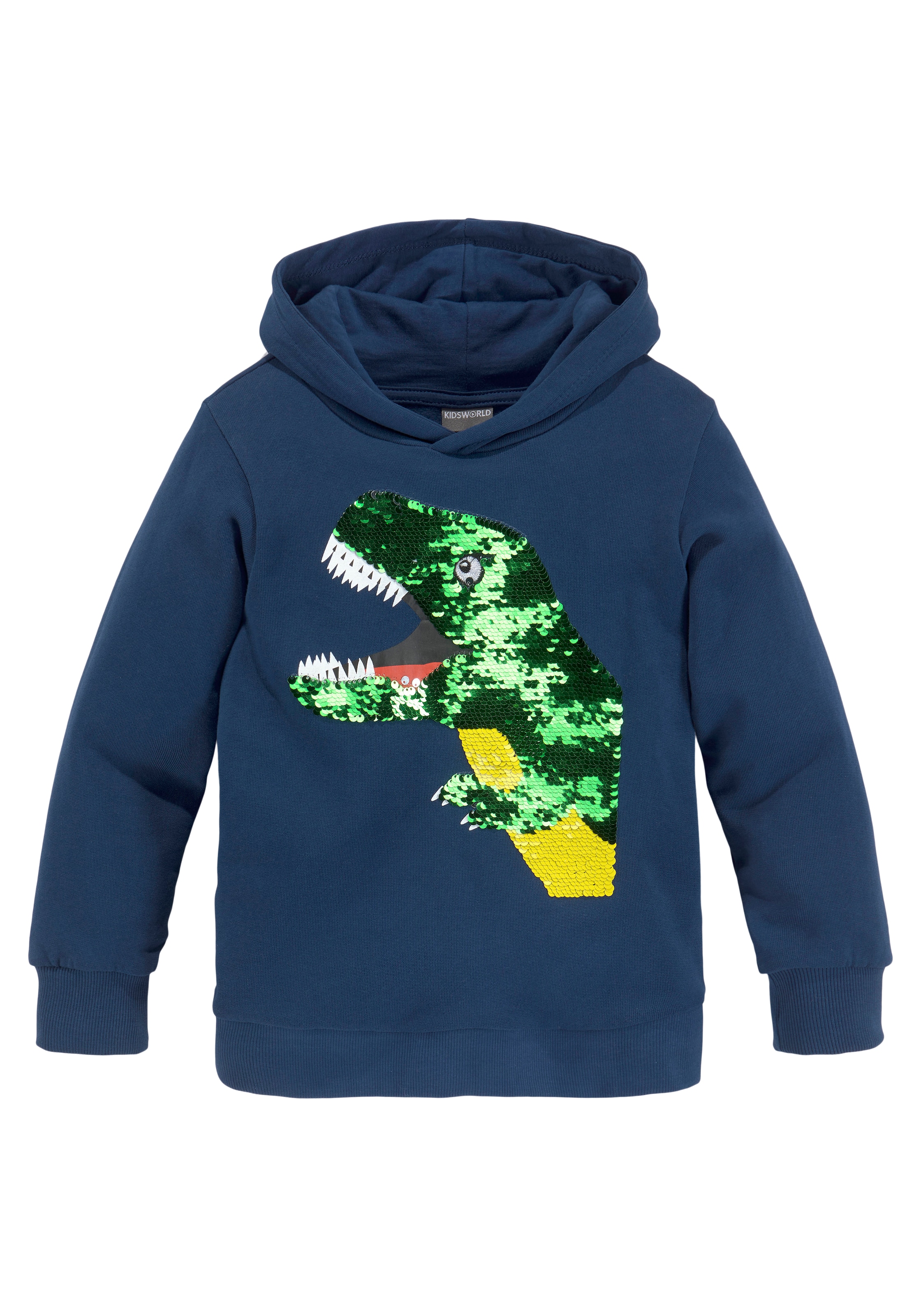 Kidsworld Sweatshirt in Blue: front
