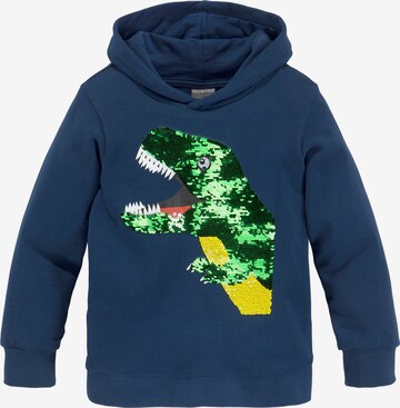 Kidsworld Sweatshirt in Blue: front