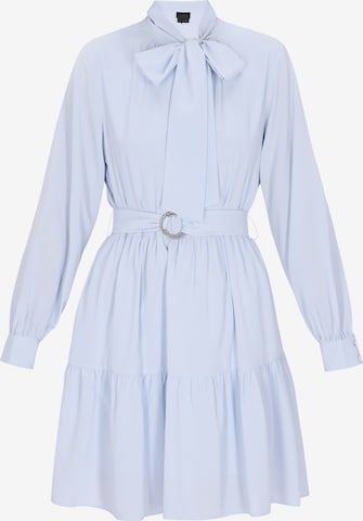 mėlyna DreiMaster Klassik Palaidinės tipo suknelė 'Classic Look': priekis