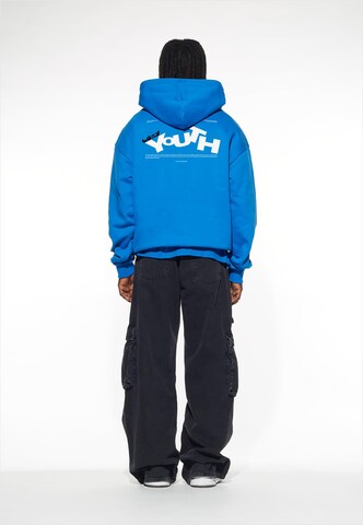 Lost Youth Sweatshirt 'Youth' in Blau