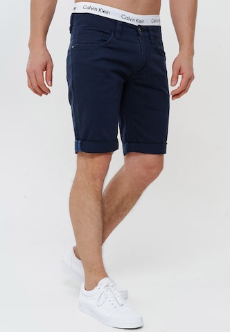INDICODE JEANS Regular Pants 'Villeurbanne' in Blue
