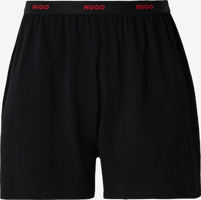 HUGO Pyjamashorts in XS in rot / schwarz, Produktansicht
