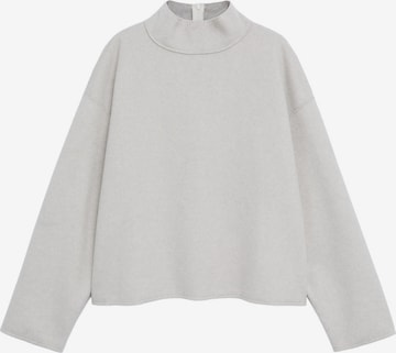 MANGO Sweatshirt 'Comfy' in Grijs: voorkant