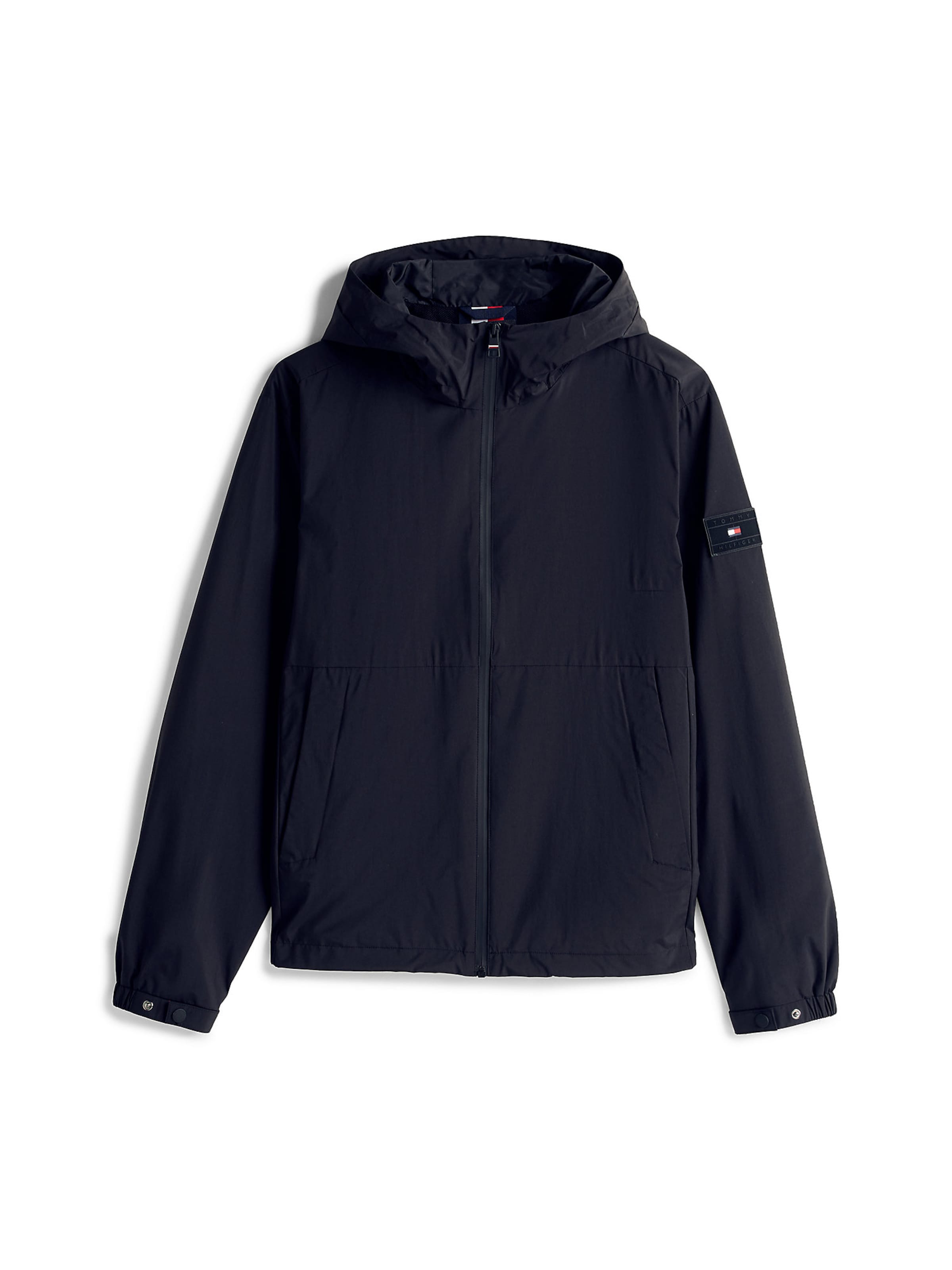 TOMMY HILFIGER Tussenjas in Zwart: voorkant