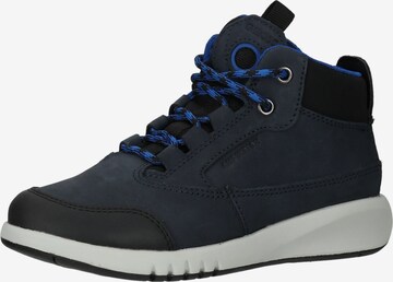 Bottes GEOX en bleu : devant