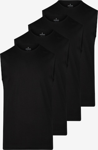 Ragman Undershirt 'Basic' in Black: front