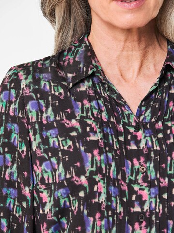 Goldner Blouse in Zwart