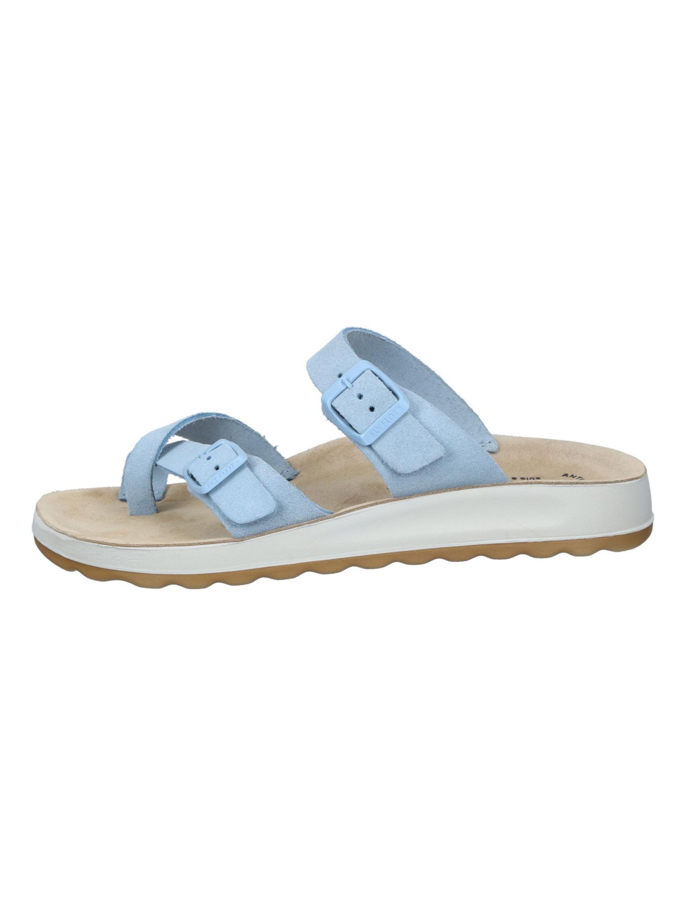 FLY FLOT Mules in Blue