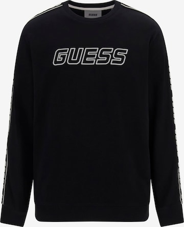 juoda GUESS Sportinio tipo megztinis: priekis
