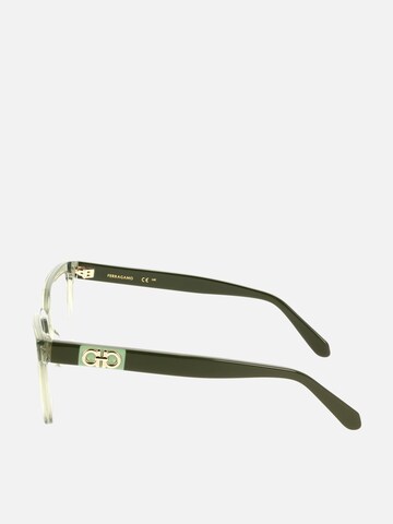 FERRAGAMO Sonnenbrille‌ in Grün