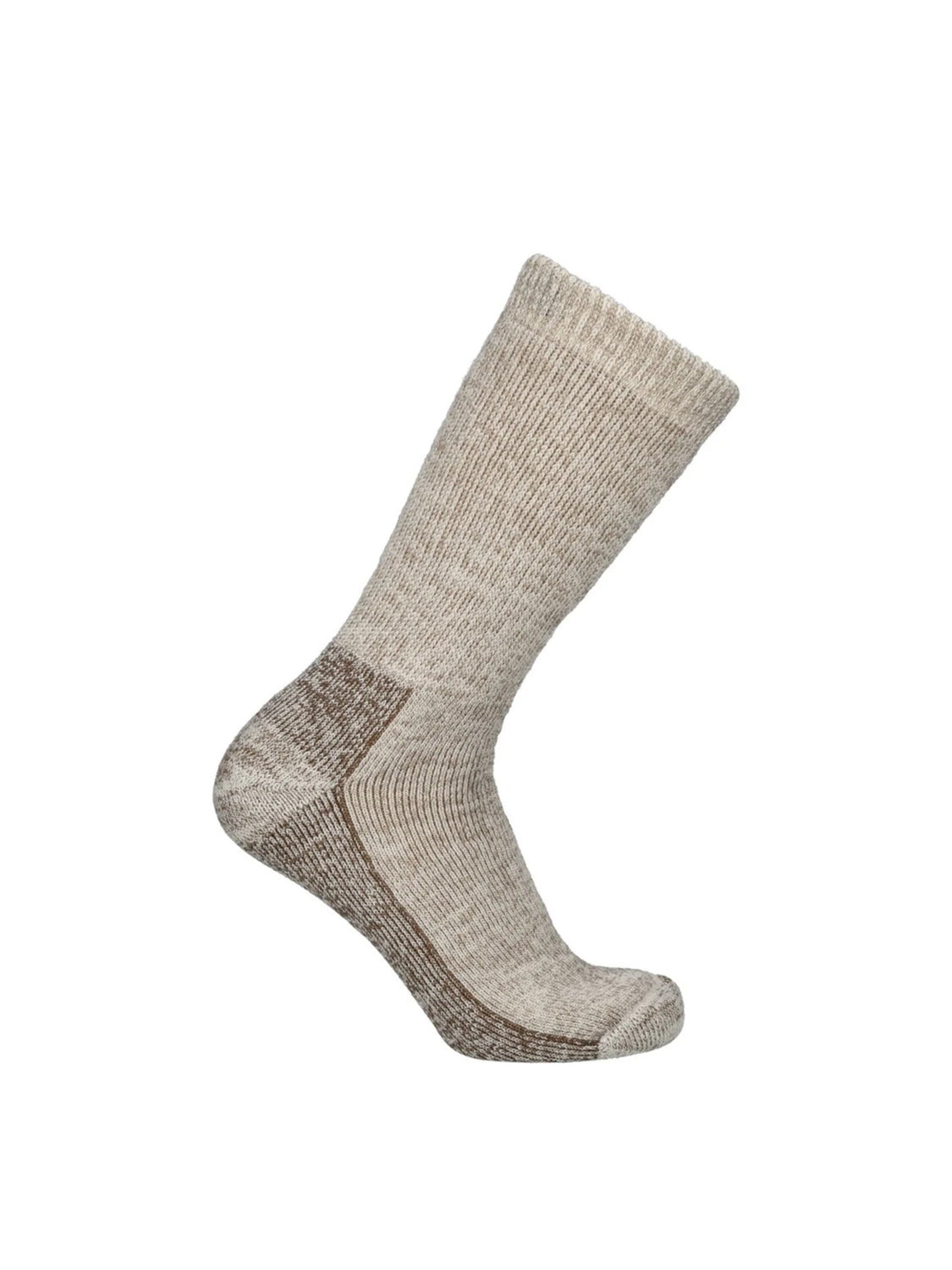 Merino Love Socks 'The Alpine Sokken' in Brown: front
