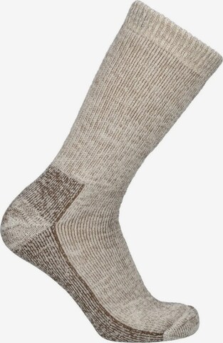 Merino Love Sokken 'The Alpine Sokken' in Bruin: voorkant