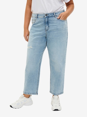 Loosefit Jean 'VERA FIT' Zizzi en bleu : devant