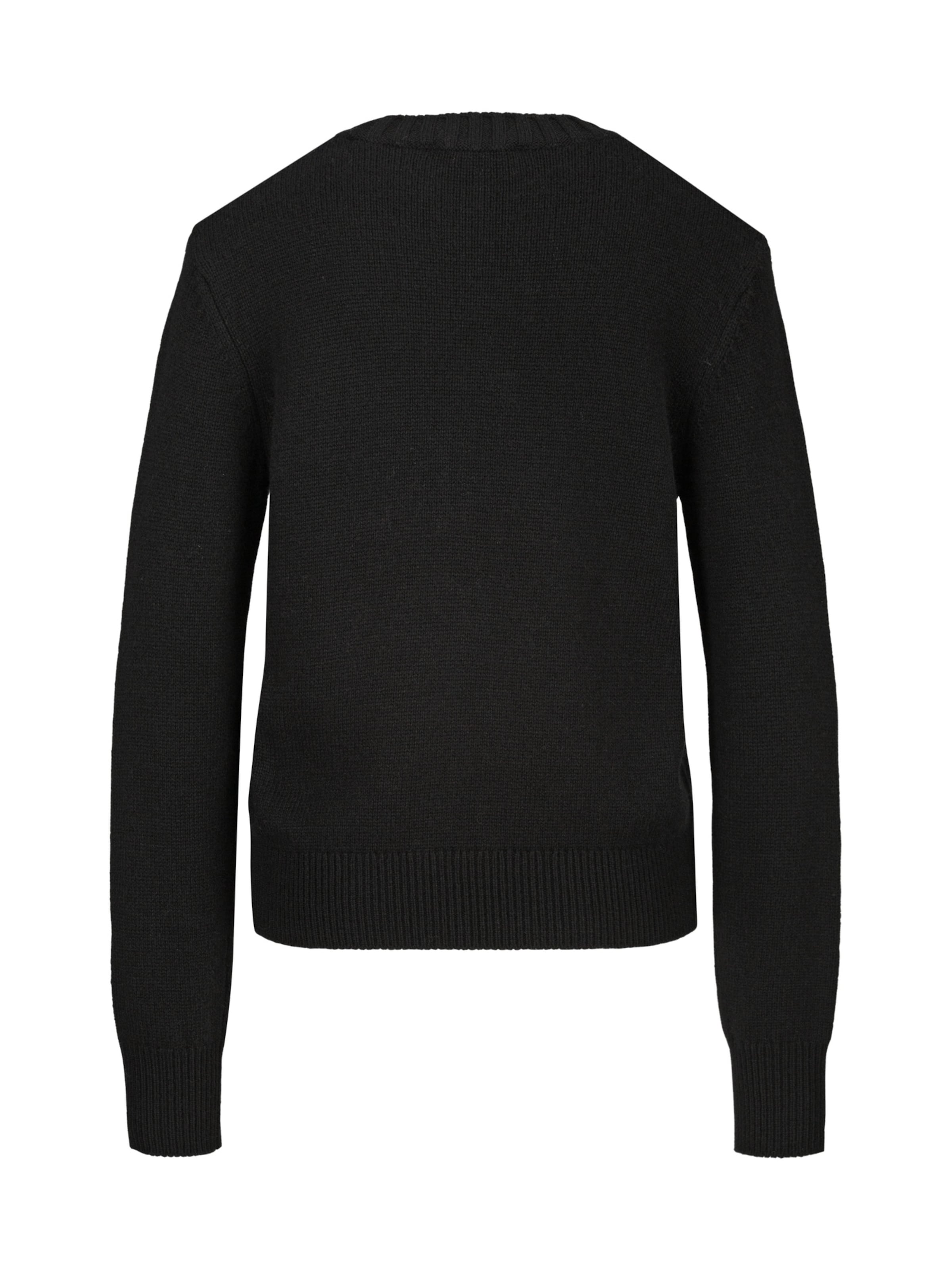 19V69 ITALIA Trui 'Losa' in Zwart