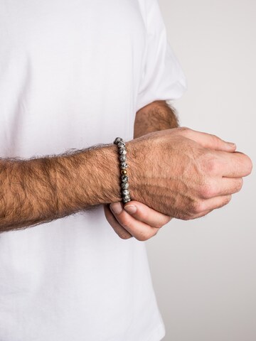 Akitsune Bracelet 'Globae' in Grey