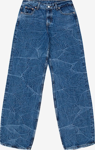 Dr. Denim Jeans 'Hill Low Relaxed Jeans' in Blauw: voorkant
