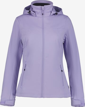 ICEPEAK Outdoor Jacket 'Boise' in Purple: front
