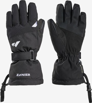 Zanier Athletic Gloves 'LOFER.GTX' in Black: front