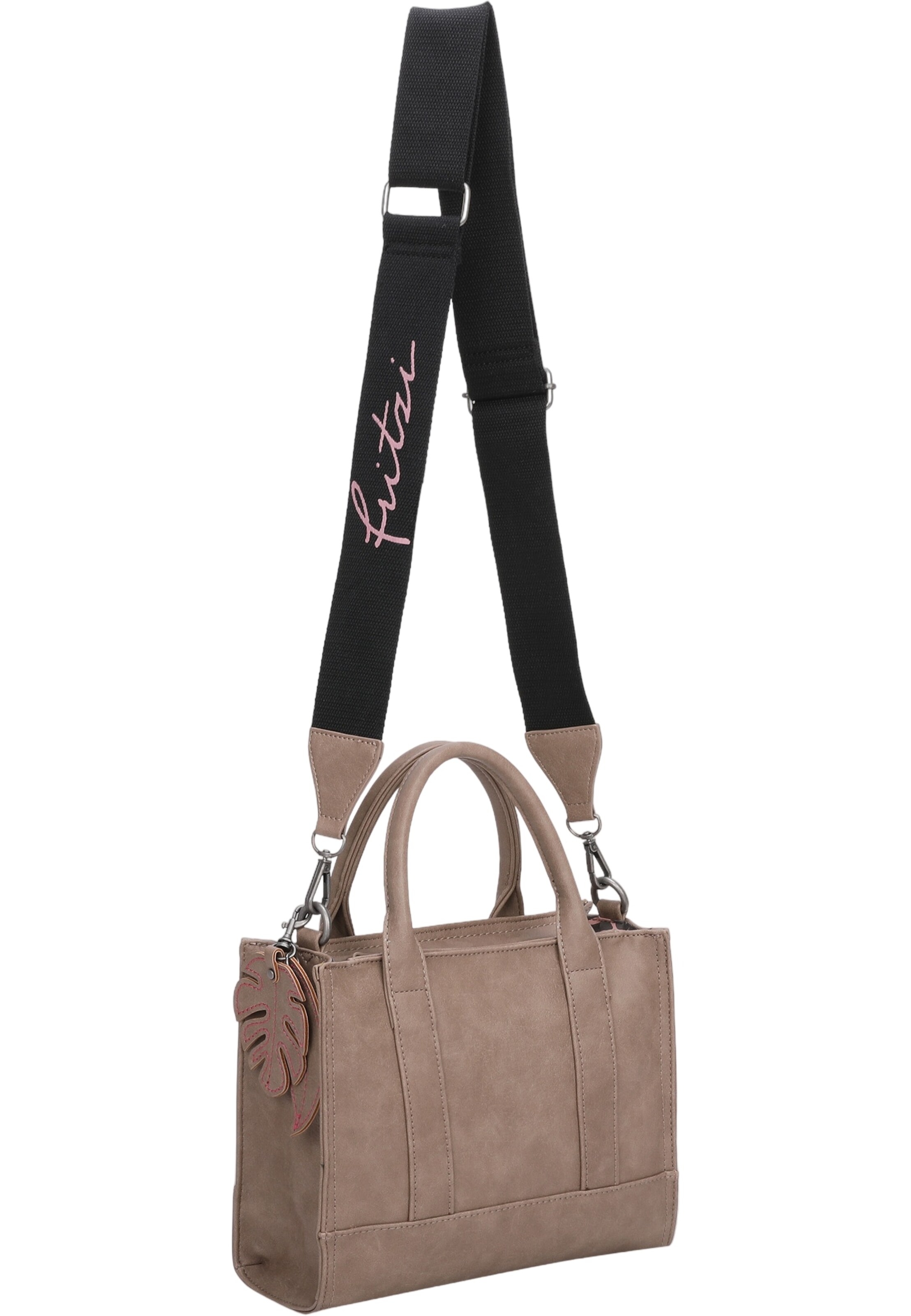 Fritzi aus Preußen Handbag 'Eco Square' in Brown