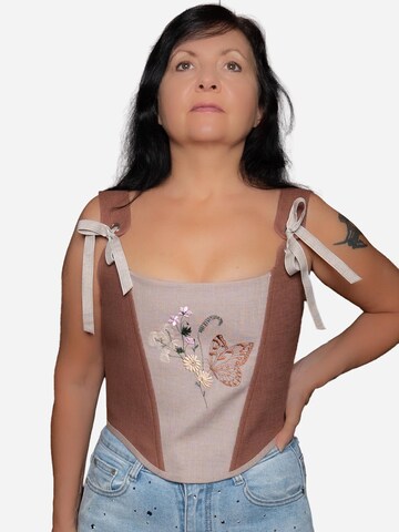 Corsetto di VIADALINNO in beige